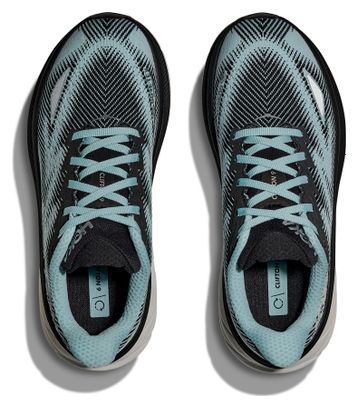 Hoka Clifton 9 GTX Black/Blue Women's Running Shoes
