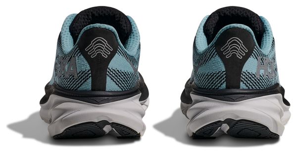 Hoka Clifton 9 GTX Black/Blue Women's Running Shoes