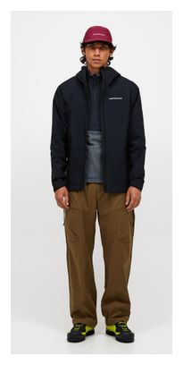 Giacca impermeabile Peak Performance Hike Gore-Tex 3L nera da uomo