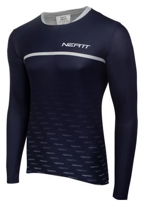 Maillot MTB de manga larga azul