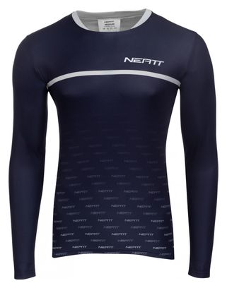 Maillot MTB de manga larga azul