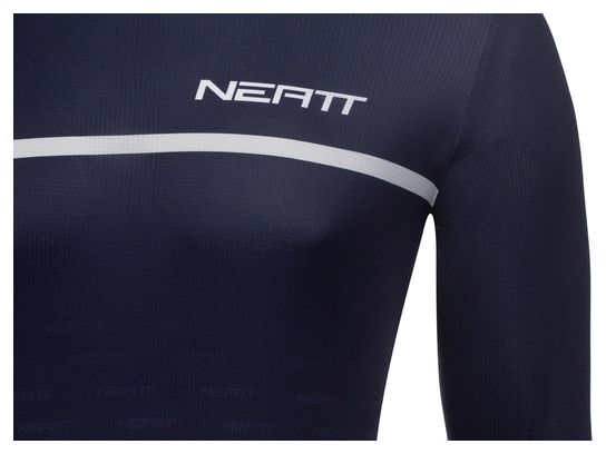 Maillot MTB de manga larga azul