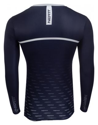 Maillot MTB de manga larga azul