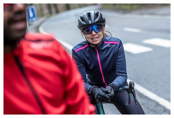 Veste Velo Hiver Rogelli Pesara - Femme - Bleu/Rose