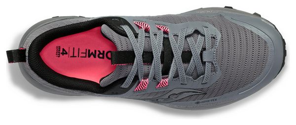 Saucony Peregrine 13 GTX Women's Trail Shoes Gray Black
