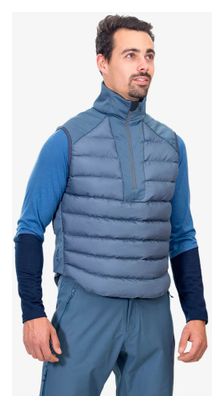 AYAQ Forno Cappotto senza maniche blu grigio