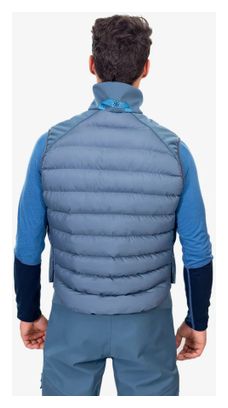 AYAQ Forno Cappotto senza maniche blu grigio