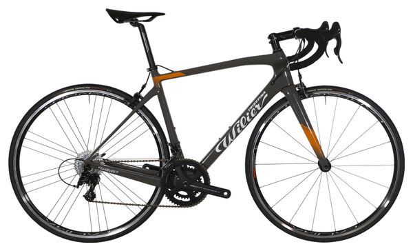 Wilier Triestina GTR Team Rennrad Campagnolo Centaur 11S 700 mm Grau Orange 2023