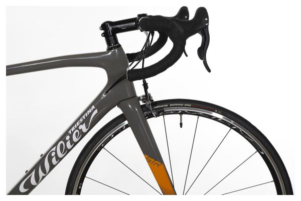 Wilier Triestina GTR Team Road Bike Campagnolo Centaur 11S 700 mm Grey Orange 2023
