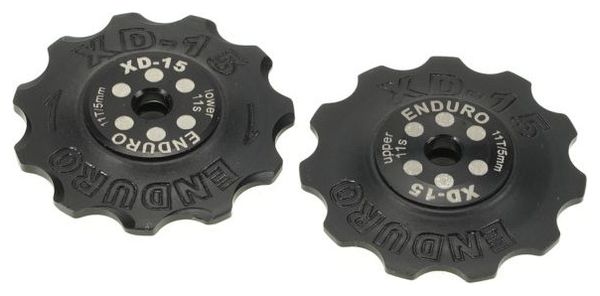 Rodamientos Enduro 12/14 dientes para desviador Sram Eagle de 12 velocidades Negro