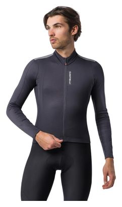 Castelli Puro 4.1 Men's Long-Sleeve Jersey, Dark Gray