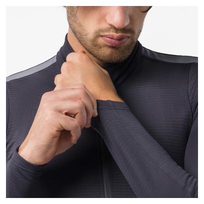 Castelli Puro 4.1 Men's Long-Sleeve Jersey, Dark Gray