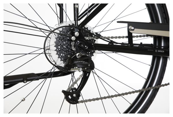 Bicicletta da esposizione - Sunn Urb Rise MicroShift 9V 400 Wh 650b Bicicletta elettrica da città Nero