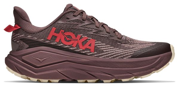 Hoka Challenger 8 GTX trailschoenen voor dames, rood