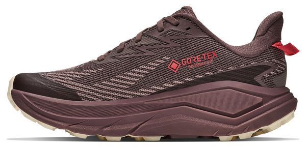 Hoka Challenger 8 GTX trailschoenen voor dames, rood