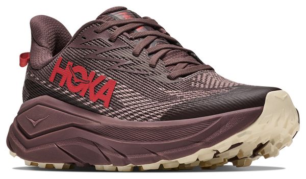 Hoka Challenger 8 GTX trailschoenen voor dames, rood