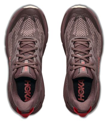 Hoka Challenger 8 GTX trailschoenen voor dames, rood
