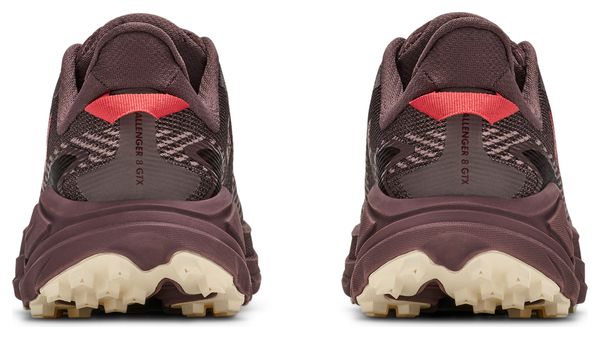 Hoka Challenger 8 GTX trailschoenen voor dames, rood