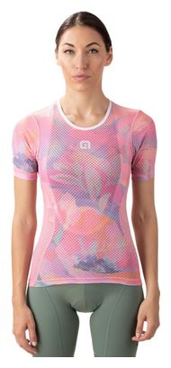 Camiseta interior de manga corta Alé Paint Rose para mujer