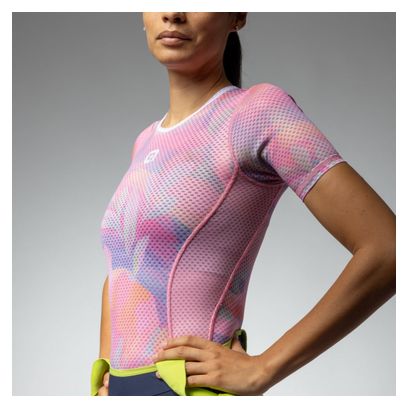 BaseLayer Kurzarm Women Alé Paint Pink