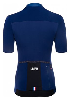 Maillot LeBram Allos de manga corta para mujer azul Tailored Fit