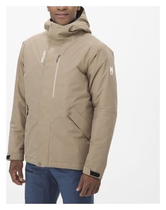 Millet Chamonix Warm Beige Hooded Jacket