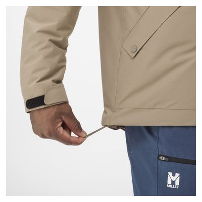 Millet Chamonix Warm Beige Hooded Jacket