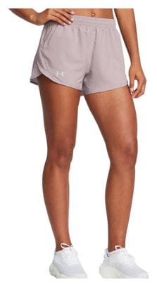 Under Armour Fly By 3 inch Mauve Shorts Women