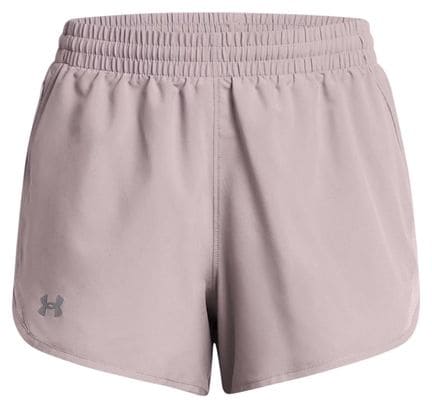 Under Armour Fly By 3 inch Mauve Shorts Women