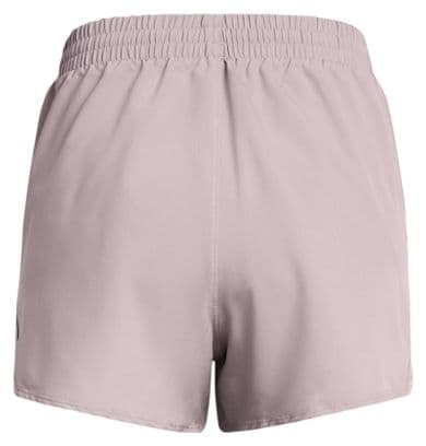 Under Armour Fly By 3 inch Mauve Shorts Women