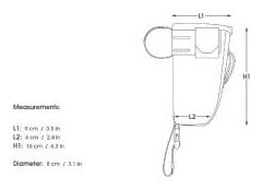 Sacoche de Cintre Apidura BackCountry Food Pouch 0.8L