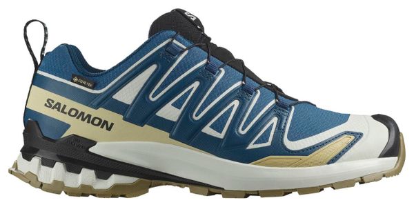 Chaussures Trail Salomon XA Pro 3D v9 GTX Bleu/Beige Homme