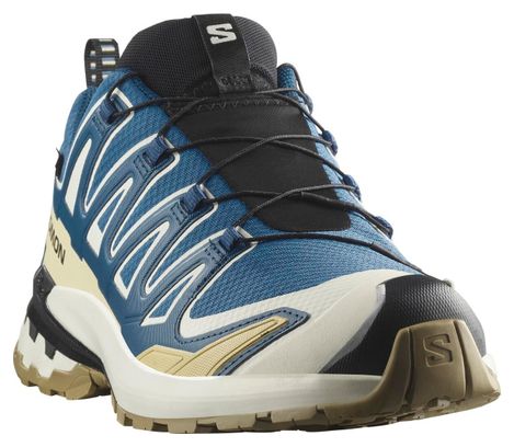 Chaussures Trail Salomon XA Pro 3D v9 GTX Bleu/Beige Homme