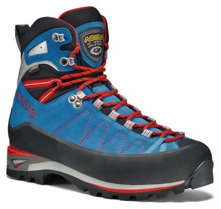 Mountaineering Boots Asolo Elbrus Gv GTX Blue Red