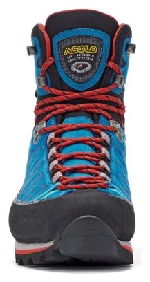 Mountaineering Boots Asolo Elbrus Gv GTX Blue Red