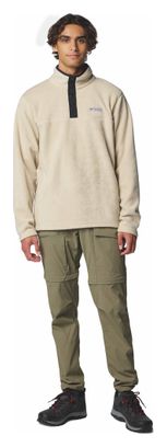 Columbia 1/2 Snap Steens Mountain II Beige Fleece