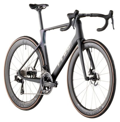 Cube Agree C:62 SLT Road Bike Shimano Dura-Ace Di2 12S 700 mm Black Iridescent Green 2026