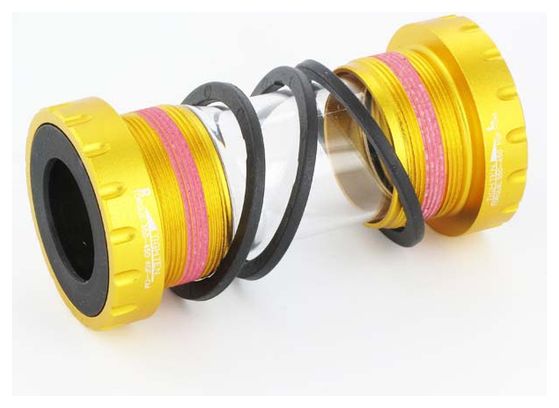 FIRST Boitier pour SHIMANO FSA RACE FACE roulements externes Or 68mm/73mm