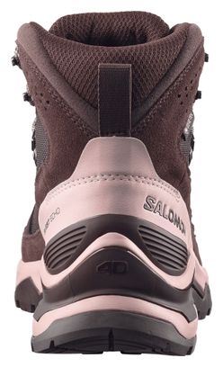 Salomon Quest Echo GTX Hiking Shoes Brown/Pink Women's
