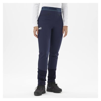 Pantalón Millet Intense Hybrid Warm Azul para mujer