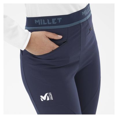 Pantalón Millet Intense Hybrid Warm Azul para mujer