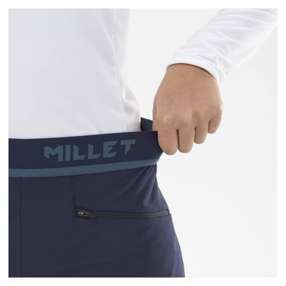 Pantaloni Millet Intense Hybrid Warm da donna Blu