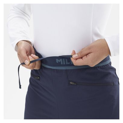 Pantaloni Millet Intense Hybrid Warm da donna Blu