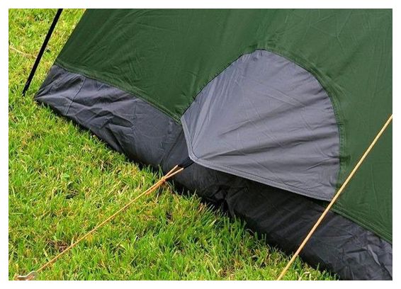 Crua Duo Maxx-tente de randonnée légère - 3 personnes - 3 9 kg-verte