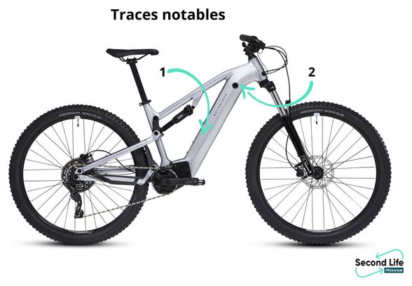 Refurbished Product - Rockrider E-Expl 500 S Microshift Acolyte 8V 500Wh 29'' Gris 2024 Electric All-Suspension Mountain Bike