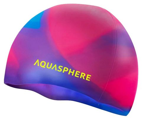 Aquasphere Sili Cap Schwimmkappe Violett / Rosa