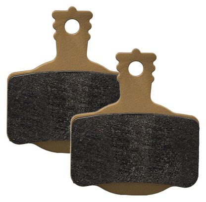 Ein Paar Magura MDP 7 Gold/Gelb-Bremsbeläge für MT mit 2 Kolben