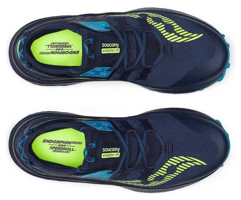 Trailschoenen Saucony Endorphin Rift Blauw Heren