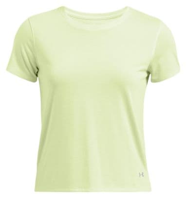 Maglia a maniche corte verde Under Armour Launch Run Donna