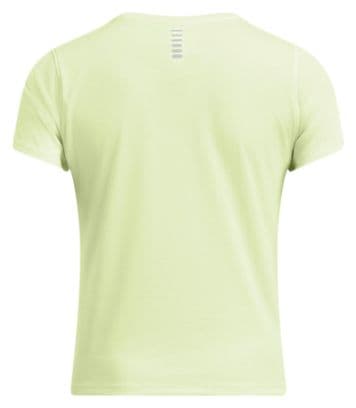Under Armour Launch Run Women's Green Jersey met korte mouwen